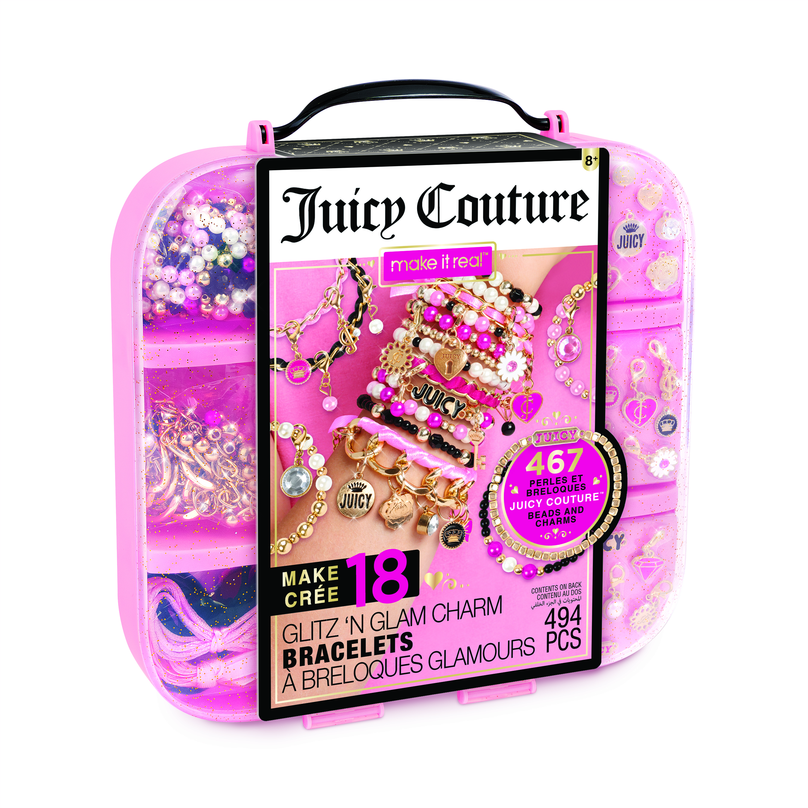 Набор для творчества Make it Real плетение JuicyCouture Блеск и Гламур - фото 1