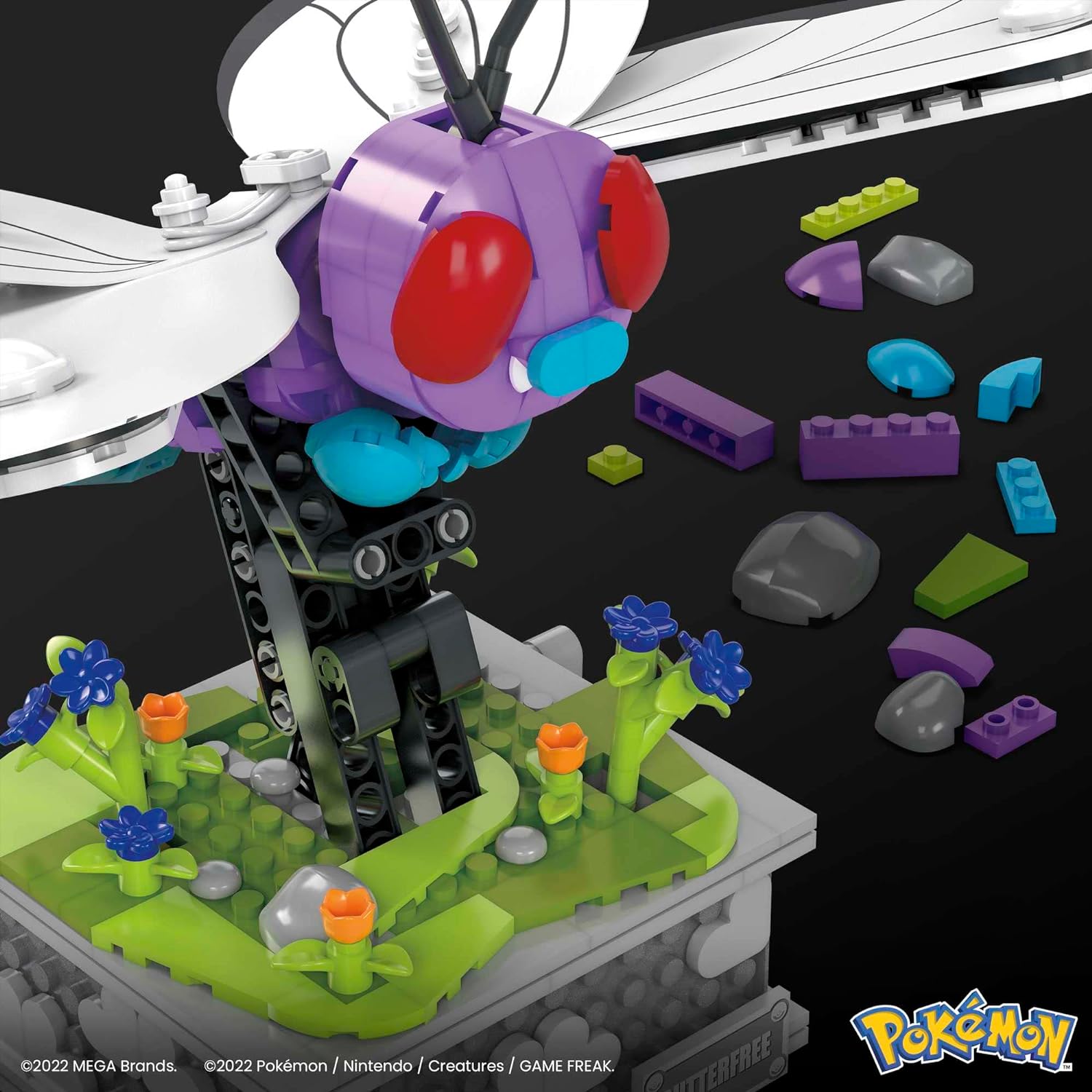 Конструктор Mega Construx Pokémon Smettbo сборная игровая модель - фото 6