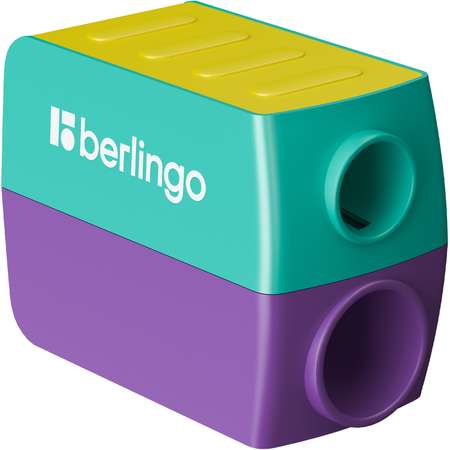 Точилка Berlingo ColorShift пластиковая 2 отверстия BBp_15031