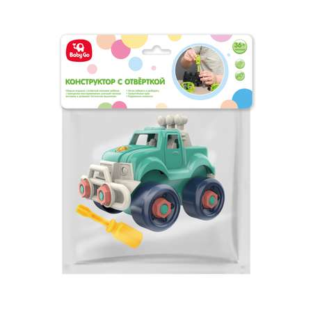 Конструктор BabyGo Внедорожник сборная игровая модель