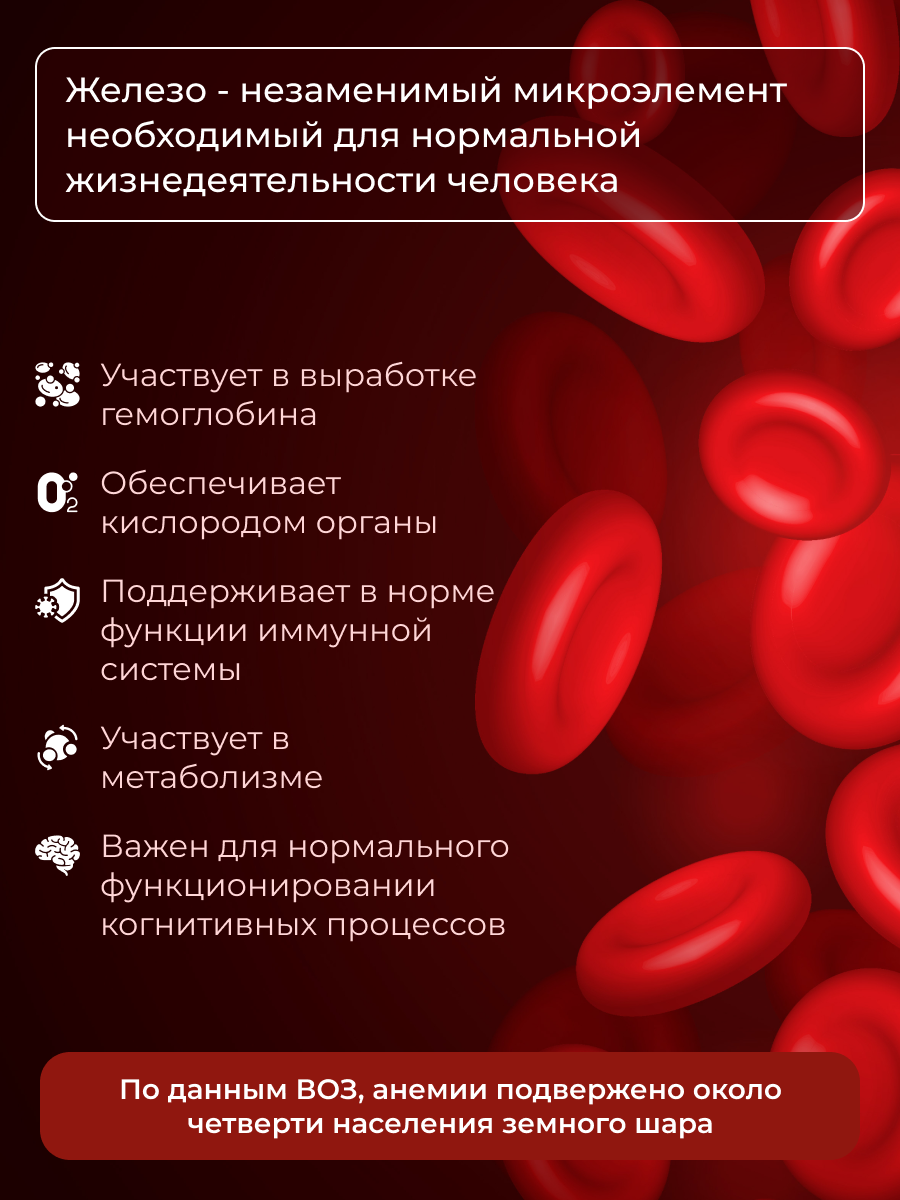 Железо Хелат ENBIO бисглицинат - фото 10