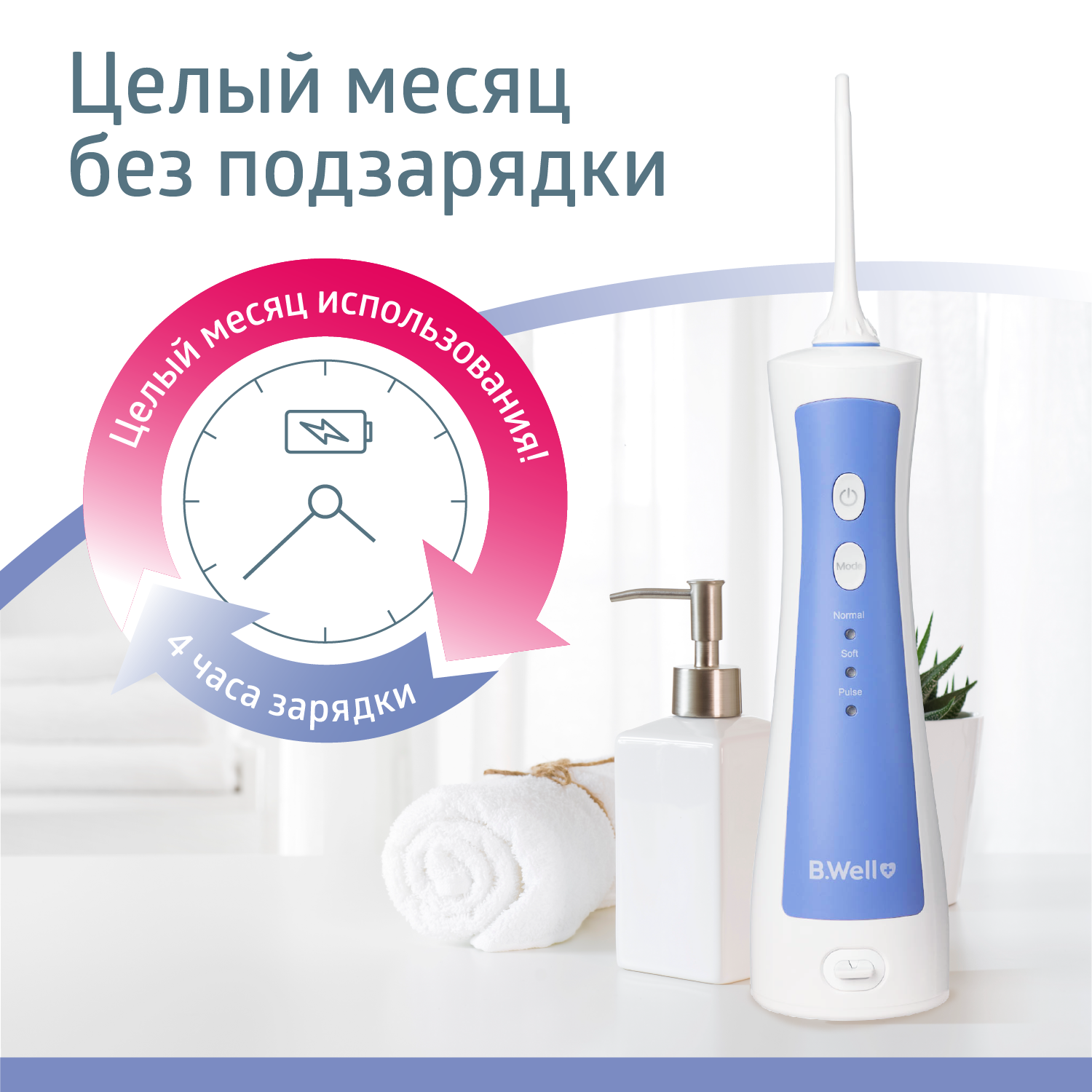 Ирригатор B.Well ручной - фото 5