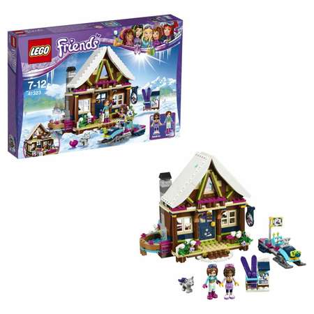 Конструктор LEGO Friends Горнолыжный курорт: шале блочный