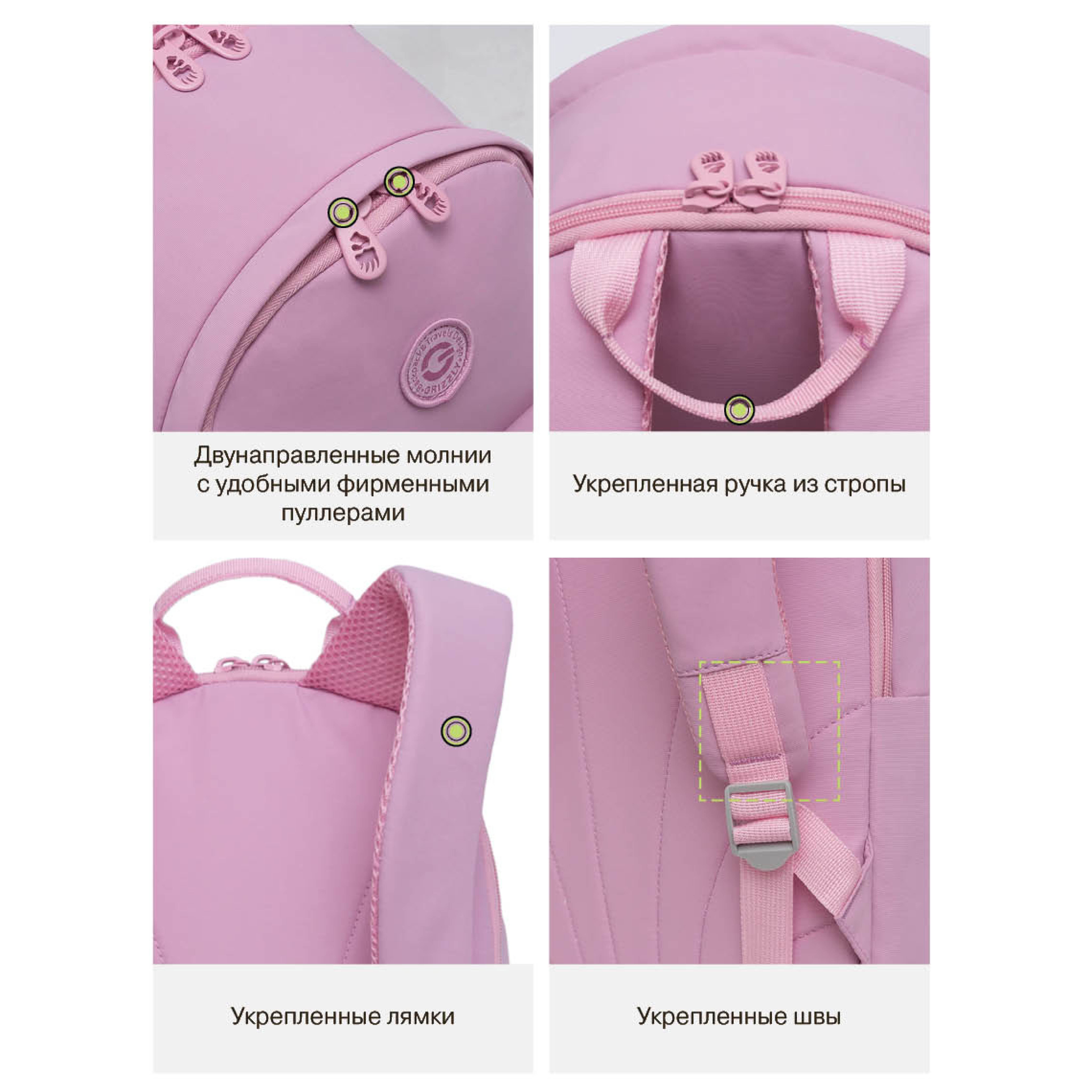Рюкзак Grizzly для девочки - фото 10