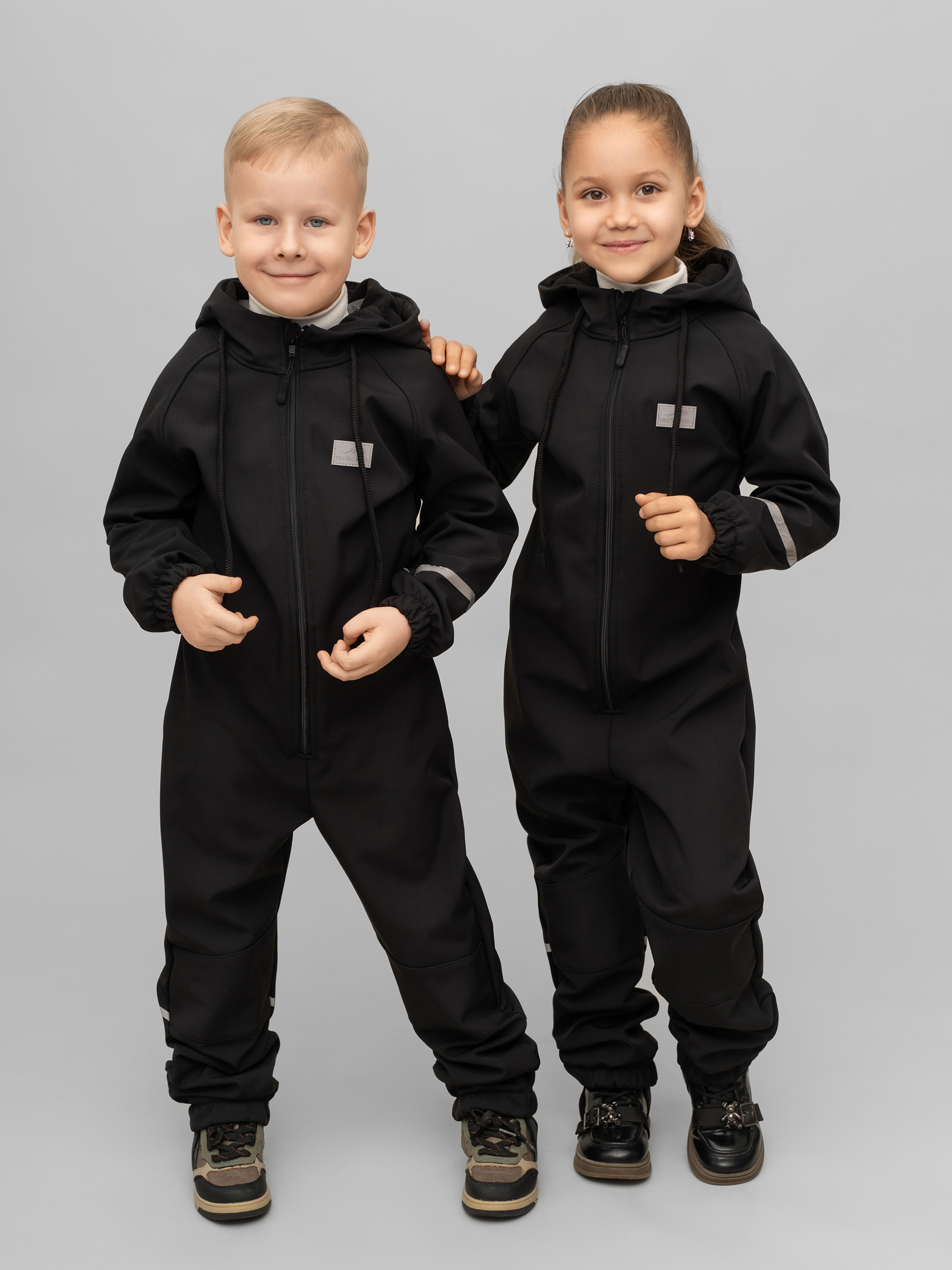 Комбинезон Arctic kids 30-043 черный - фото 30