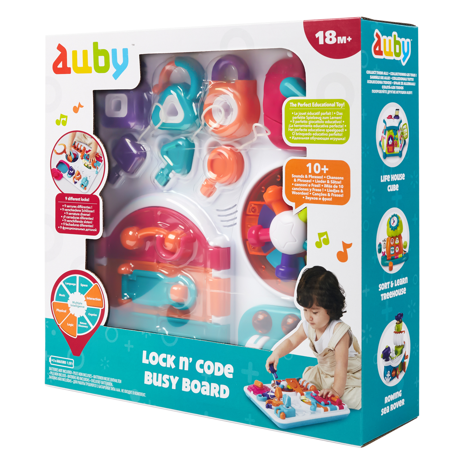 Игрушка Auby бизиборд - фото 8