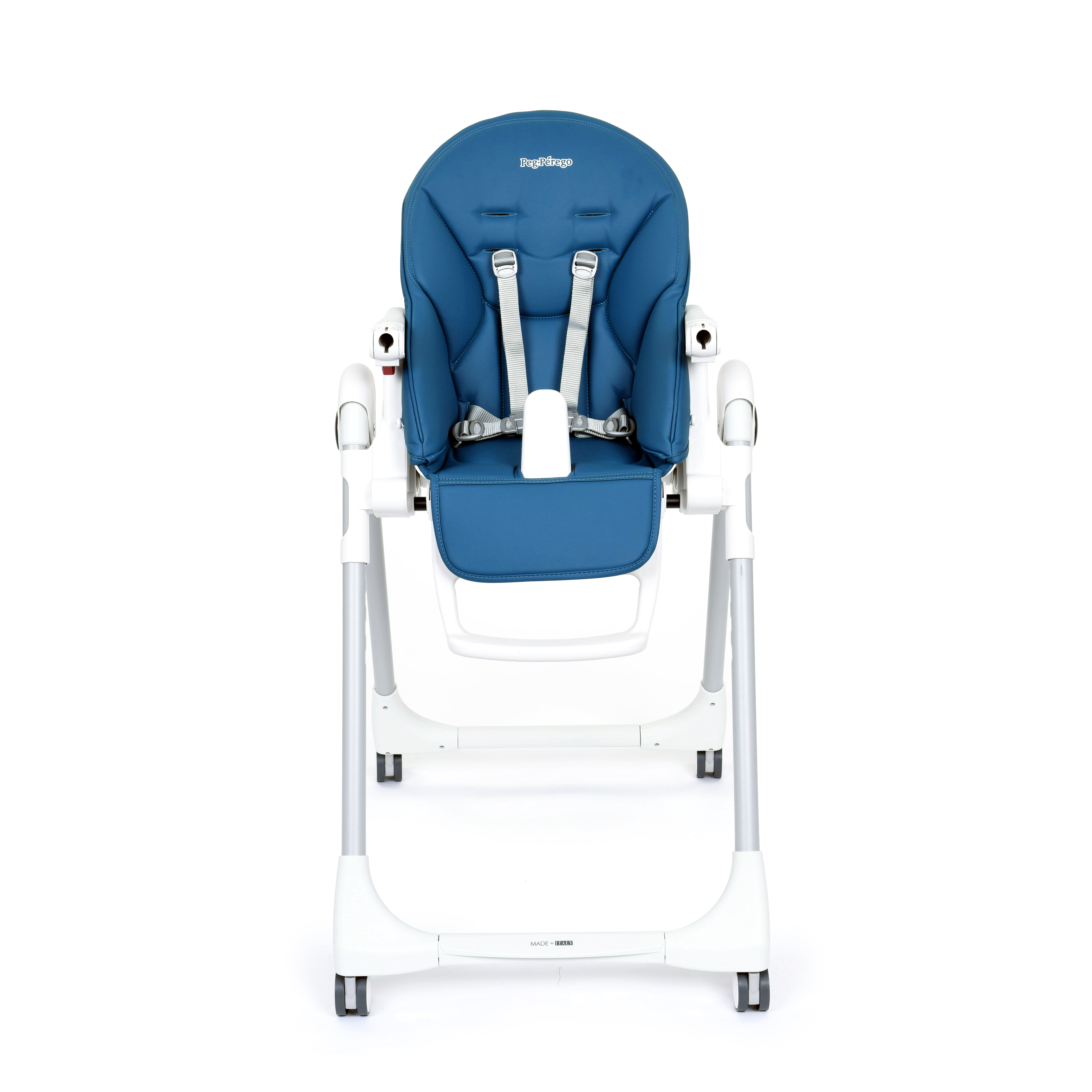 Стульчик для кормления Peg-Perego Prima Pappa Follow Me синий - фото 3