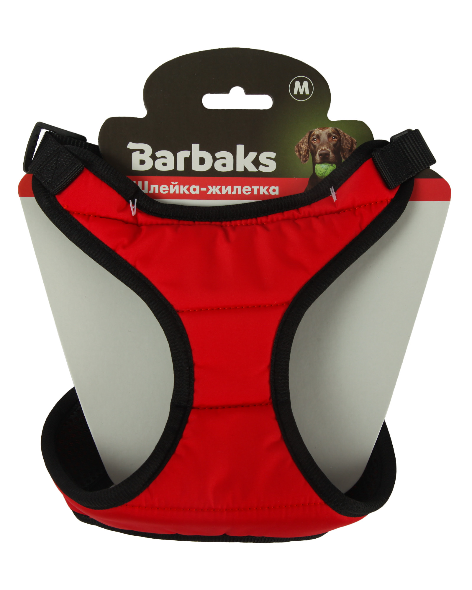 Шлейка-жилетка для собак Barbaks Быстропёс M шея 34см грудь 38-54см - фото 6