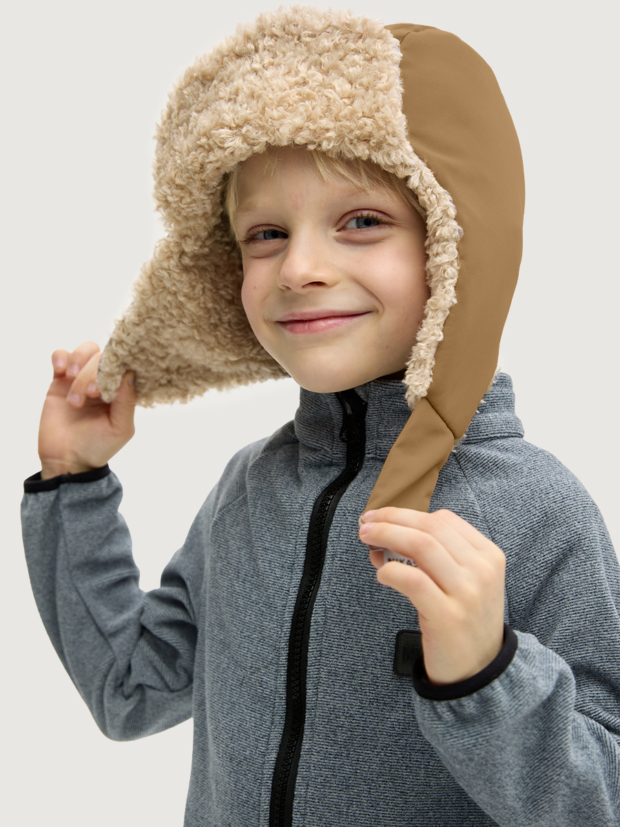 Шапка NIKASTYLE 11з16325 кэмел - фото 1