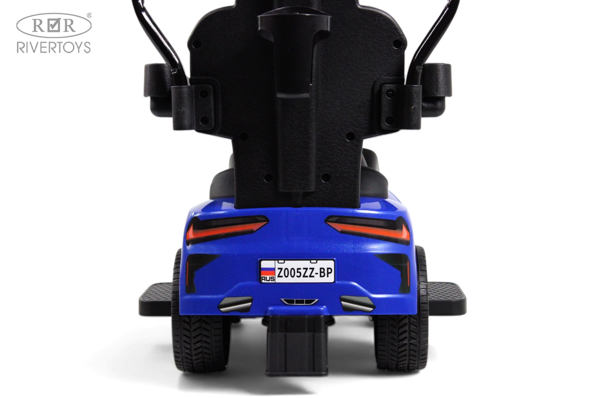 Каталка RIVERTOYS Z005ZZ-BP-BLUE синий - фото 13