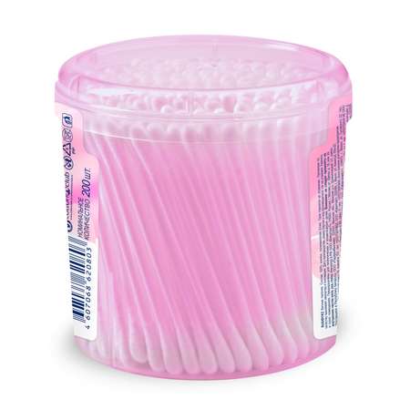 Ватные палочки AURA Antibacterial 200 шт.
