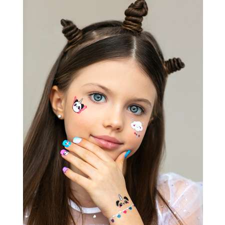 Детские накладные ногти и тату MIAMITATS Pandicorn magic