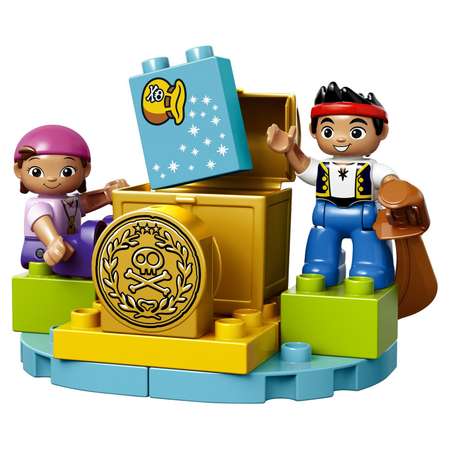 Конструктор LEGO DUPLO Остров сокровищ блочный