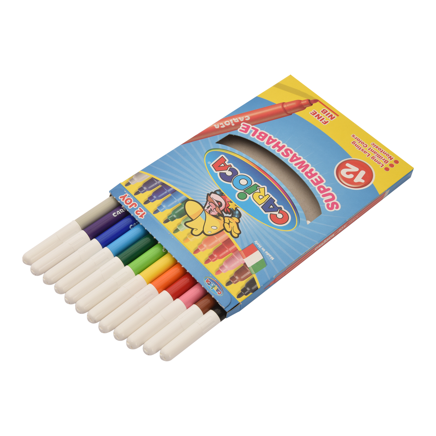 Фломастеры CARIOCA 12 шт. - фото 3