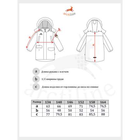 Пуховик Arctiline