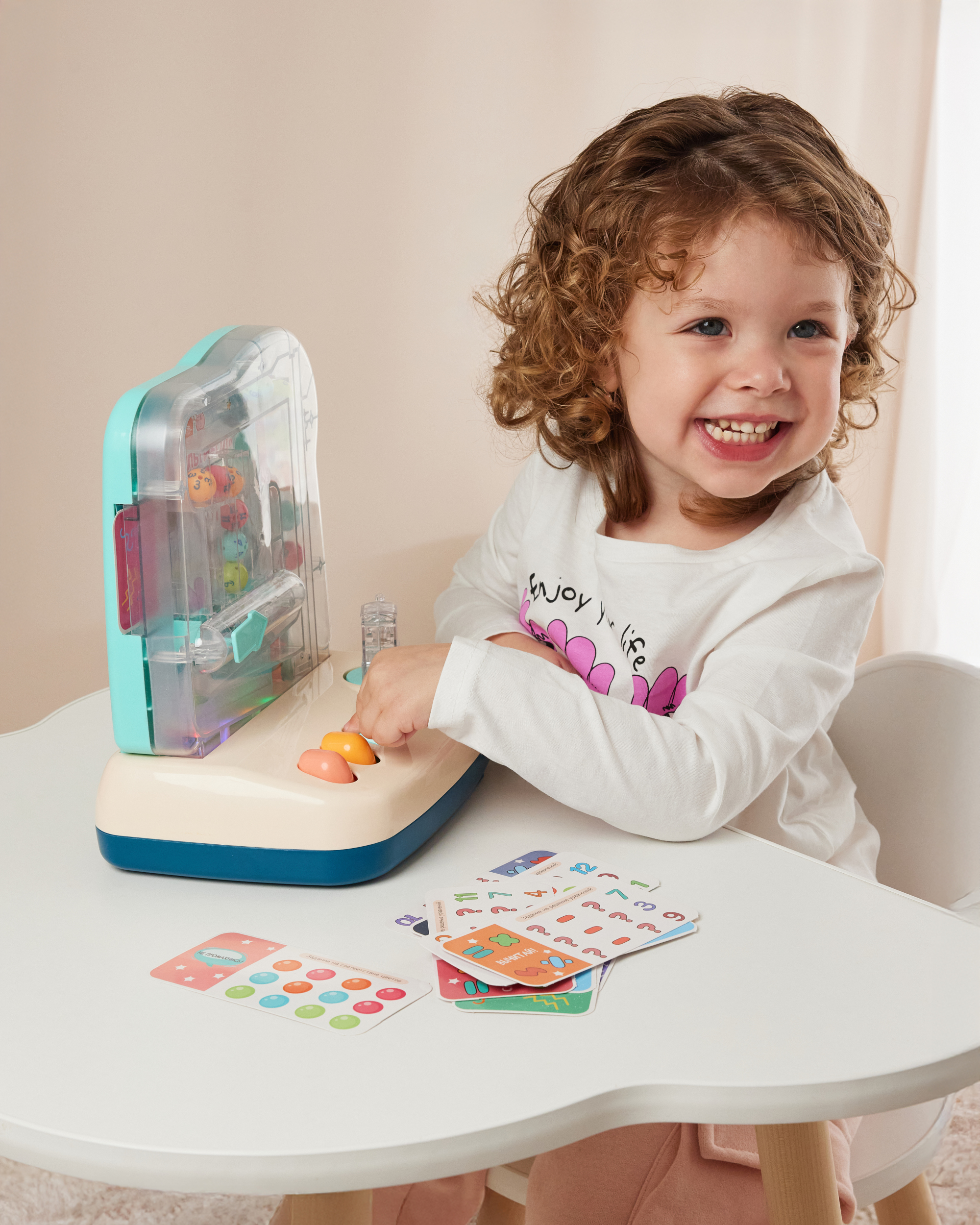 Игрушка BabyGo развивающий центр Аппарат для ловли - фото 8