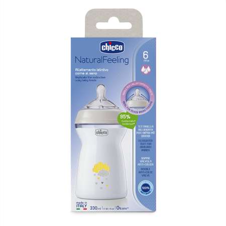 Бутылочка Chicco Natural Feeling 330 мл