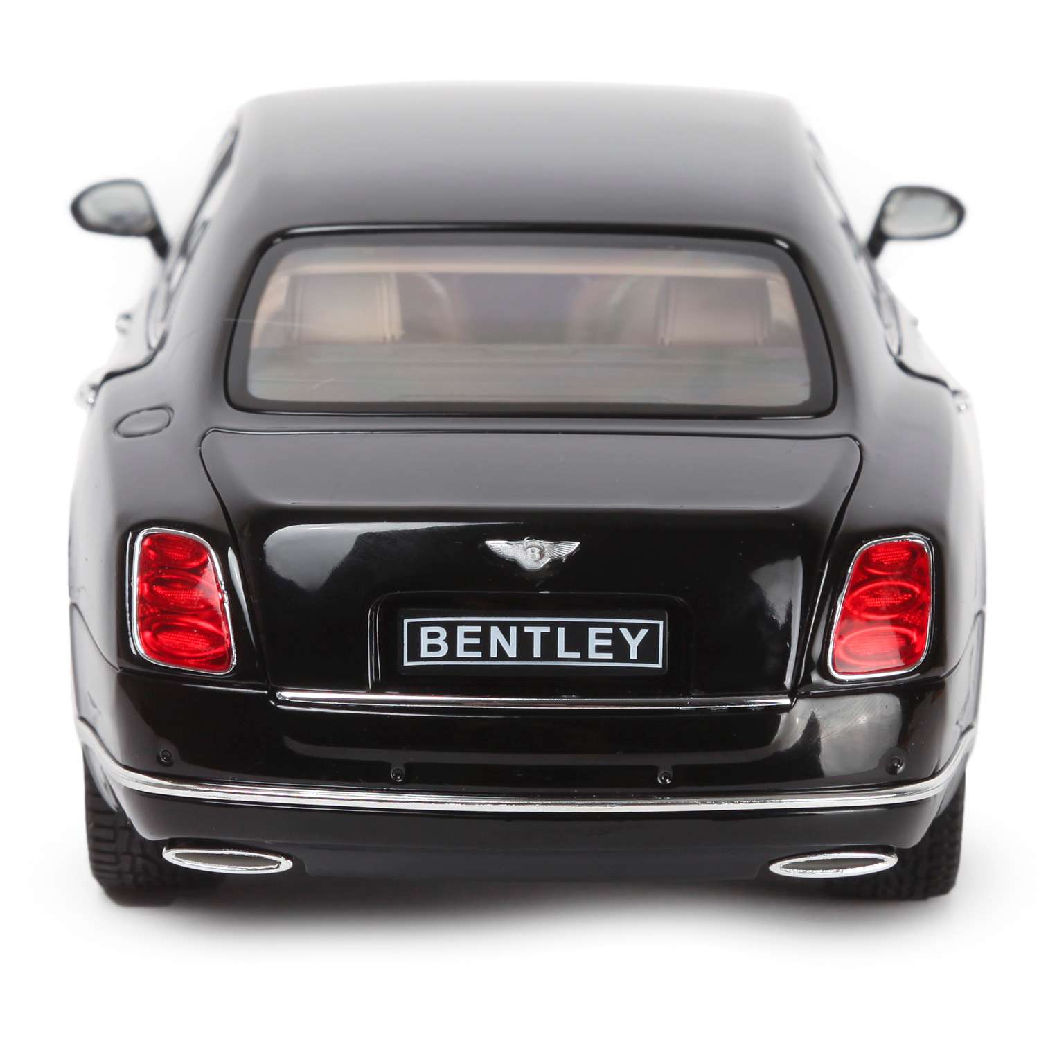 Автомобиль Rastar Bentley 1:18 черный 43800 - фото 4