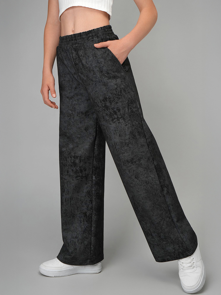 Брюки HappyFox HF070SPвинтаж.черный - фото 9