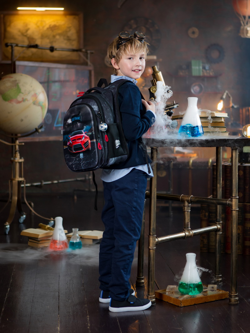 Рюкзак SkyName анатомическая спинка + брелок - фото 5