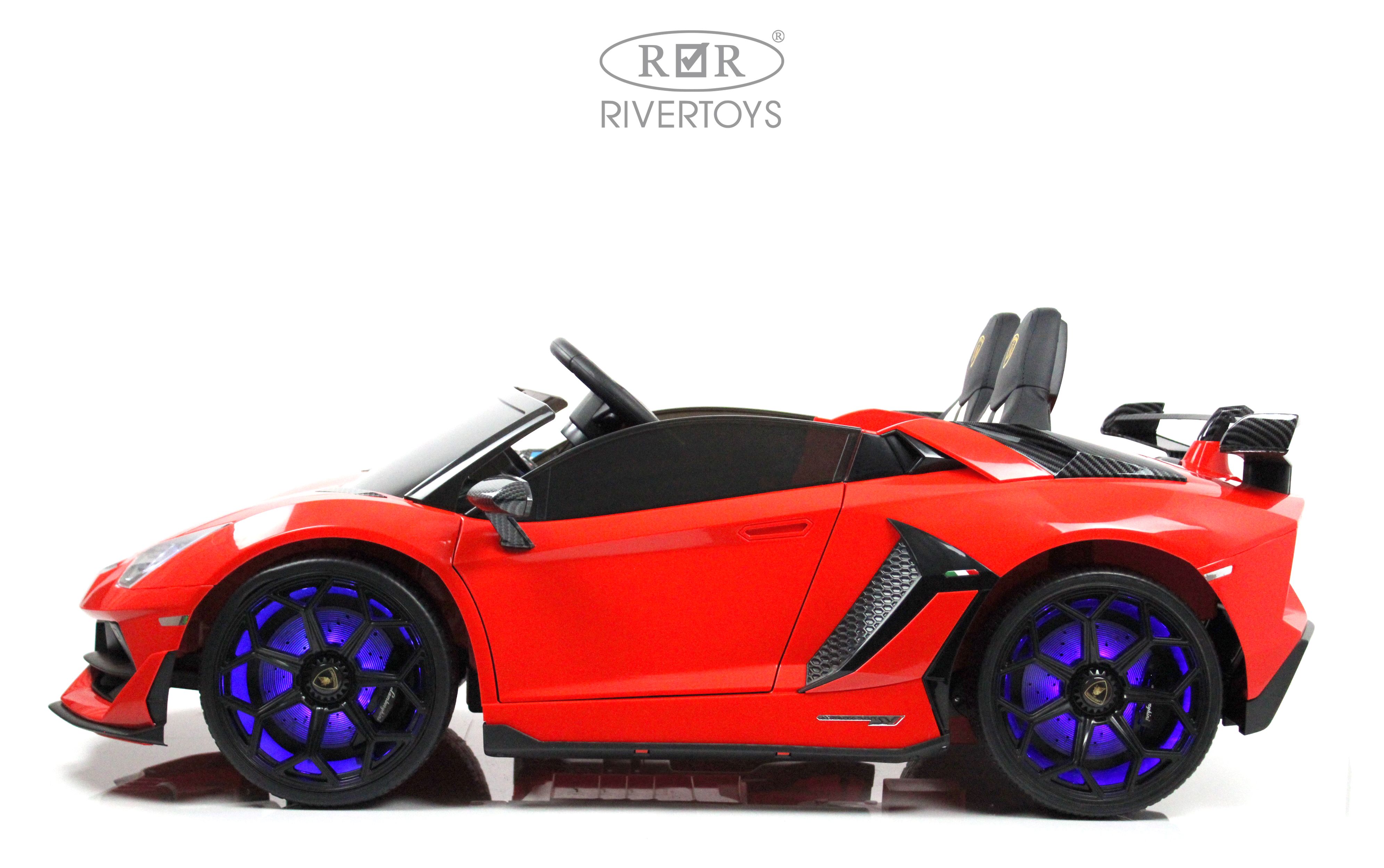 Электромобиль RIVERTOYS A111MP-RED С пультом ДУ - фото 18