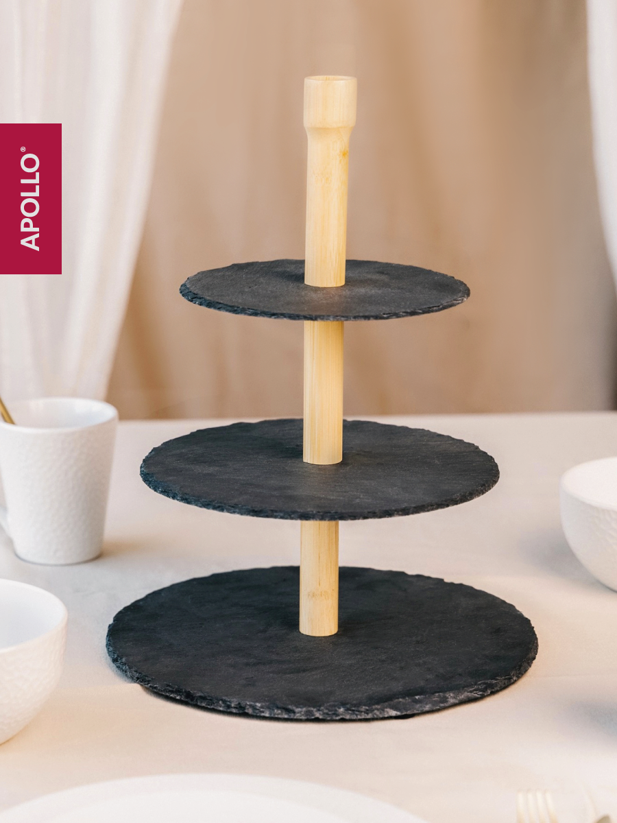 Подставка сервировочная APOLLO трехъярусная - фото 6