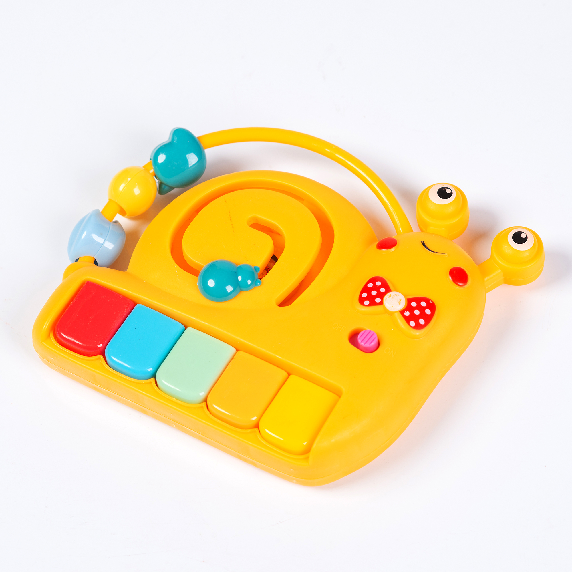 Каталка Babyhit с ручкой бирюзовый - фото 17