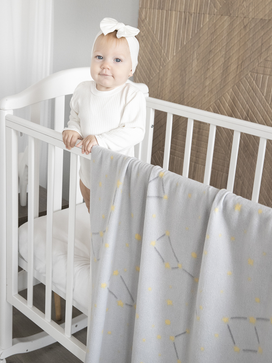Плед Baby Nice Созвездия флис 100 x 140 см - фото 8