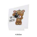 Термотрансфер TBY Say cheese 4,8х5см 10шт