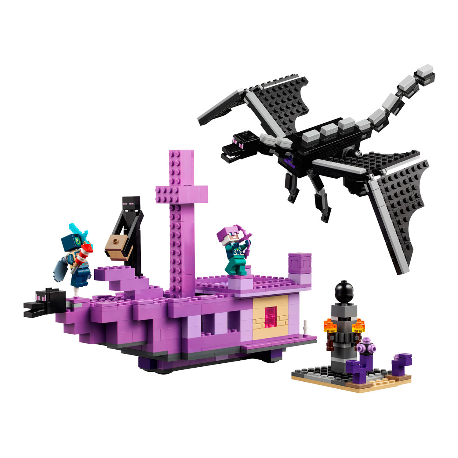 Конструктор LEGO Minecraft 657 дет. - фото 2