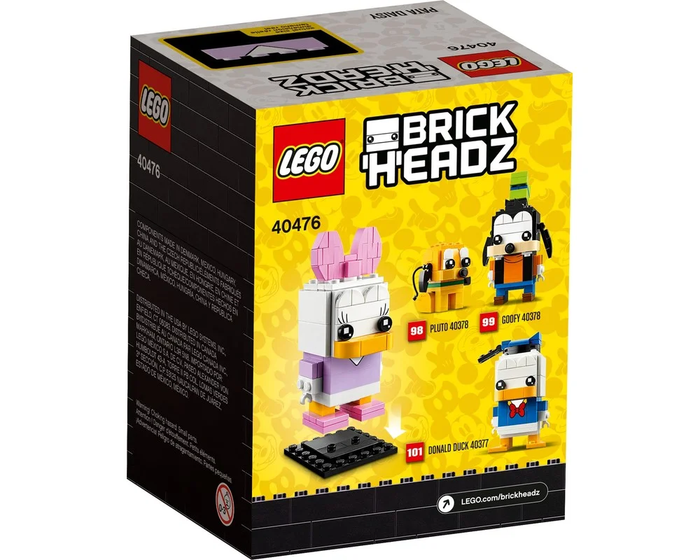 Конструктор LEGO BrickHeadz 40476 110 дет. - фото 4
