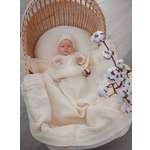 Плед НаследникЪ Выжанова муслиновый на выписку 95 x 95 см хлопок