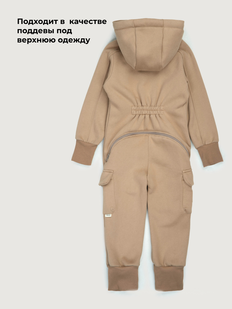 Комбинезон NIKASTYLE 8т11626 какао - фото 5