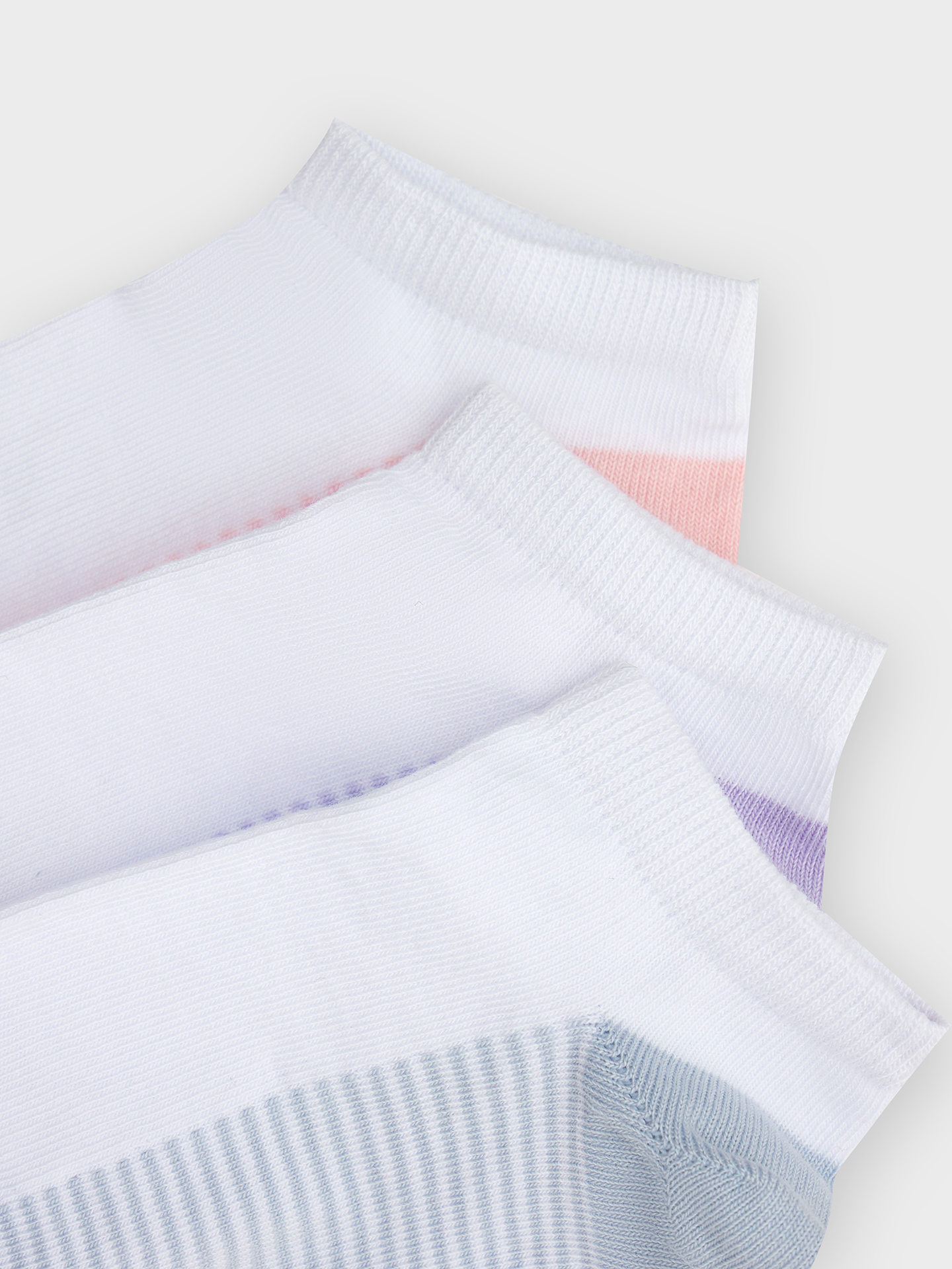 Носки 3 пары Mark Formelle (Марк Формэль) 406A-3176/белый/розовый/св.лаванда/облако/ - фото 4