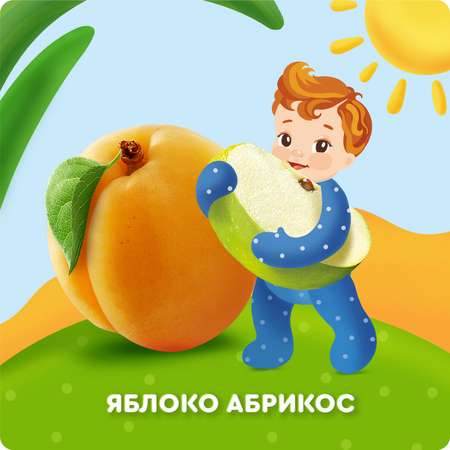 Пюре Агуша Яблоко-абрикос с 5 мес 100 г