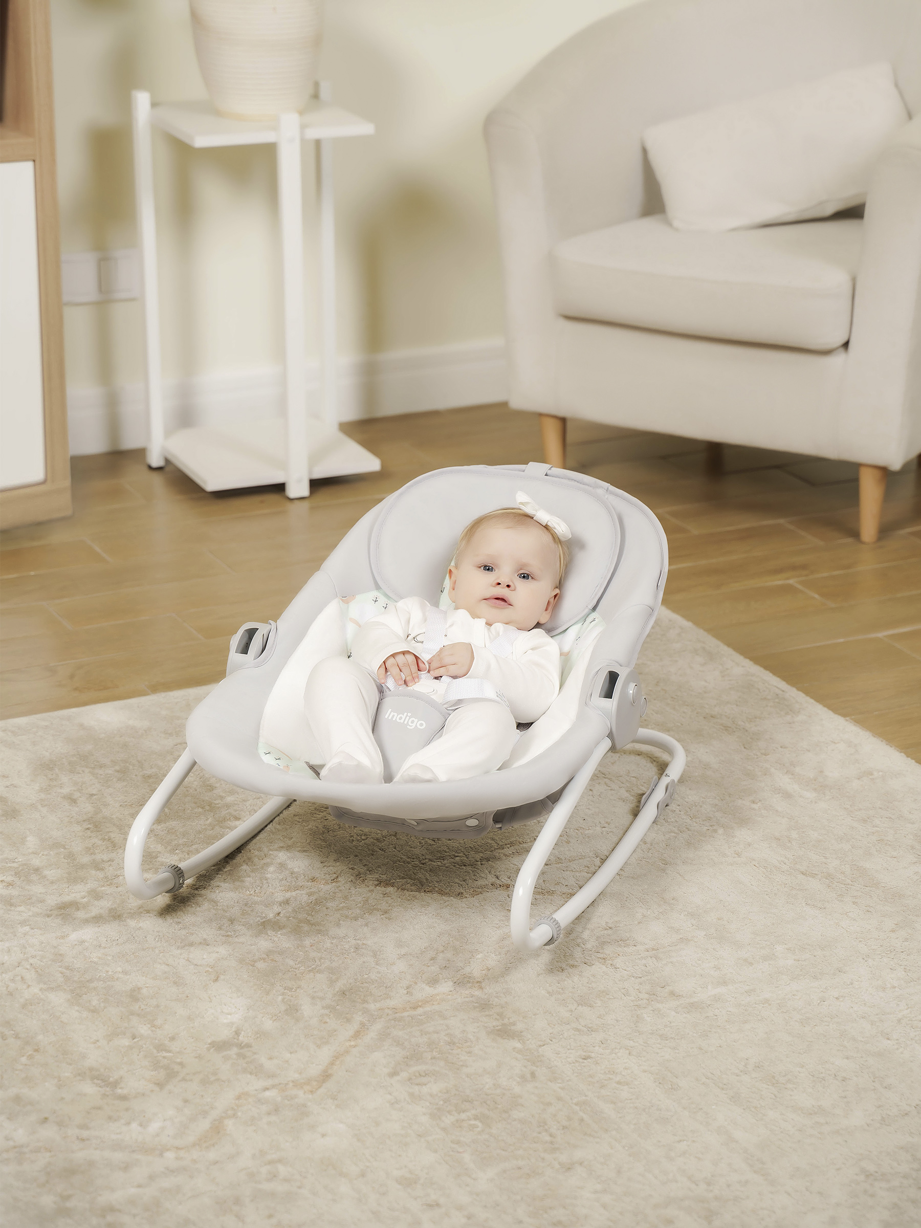 Качели Indigo FRESH голубой - фото 27