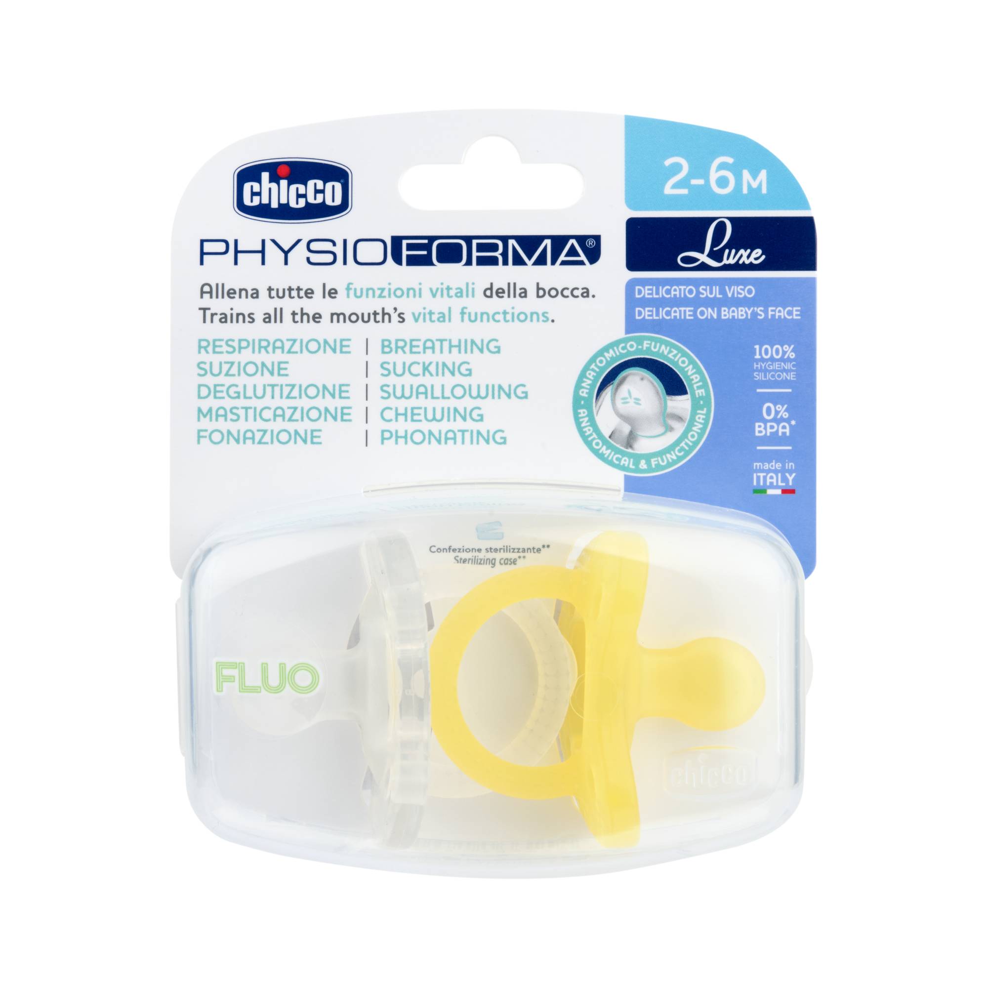 Пустышка Chicco силикон анатомическая от 3 мес. 2 шт. - фото 12