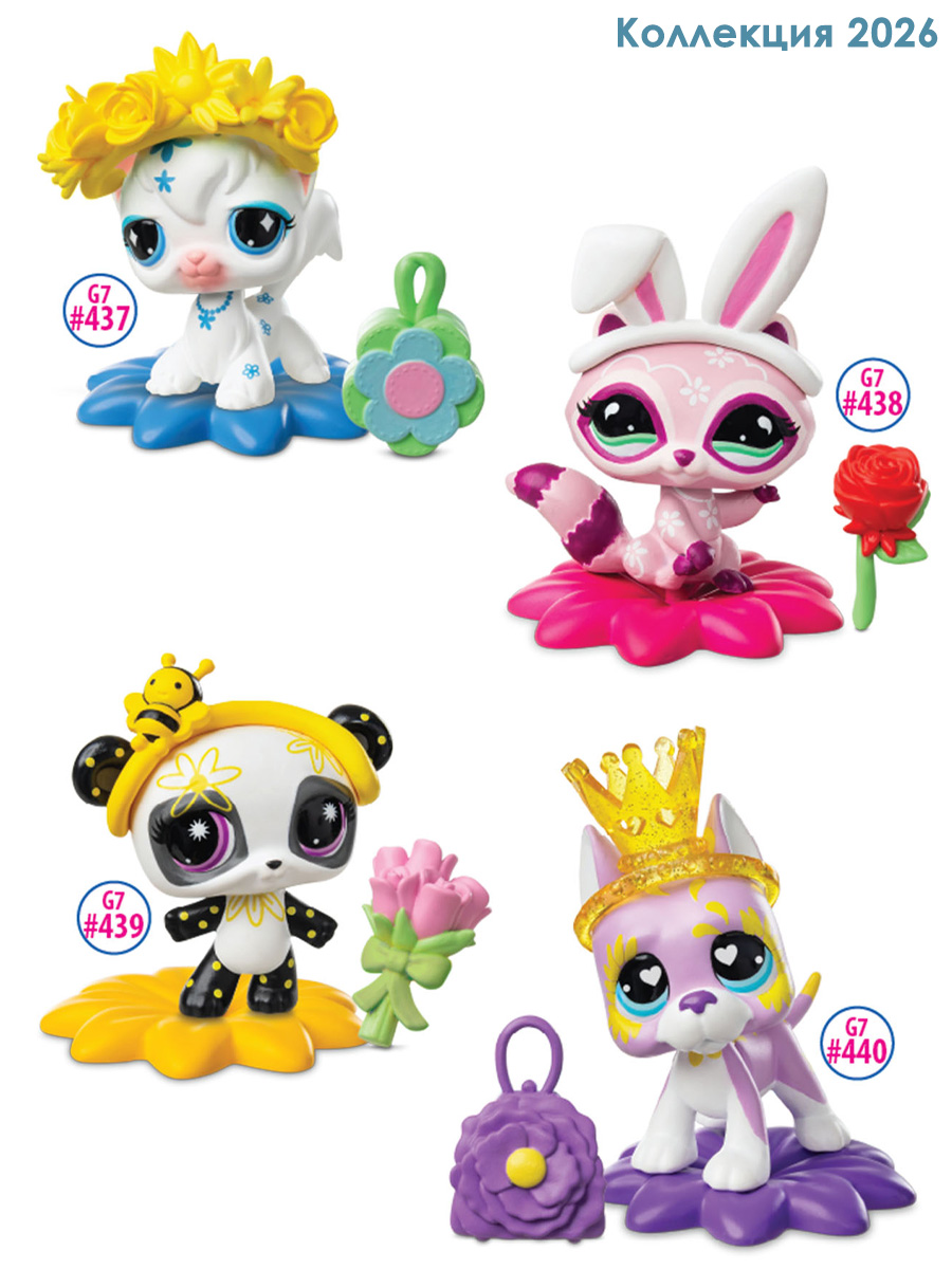 Игровой набор Littlest Pet Shop Весенний вайб Енот - фото 6