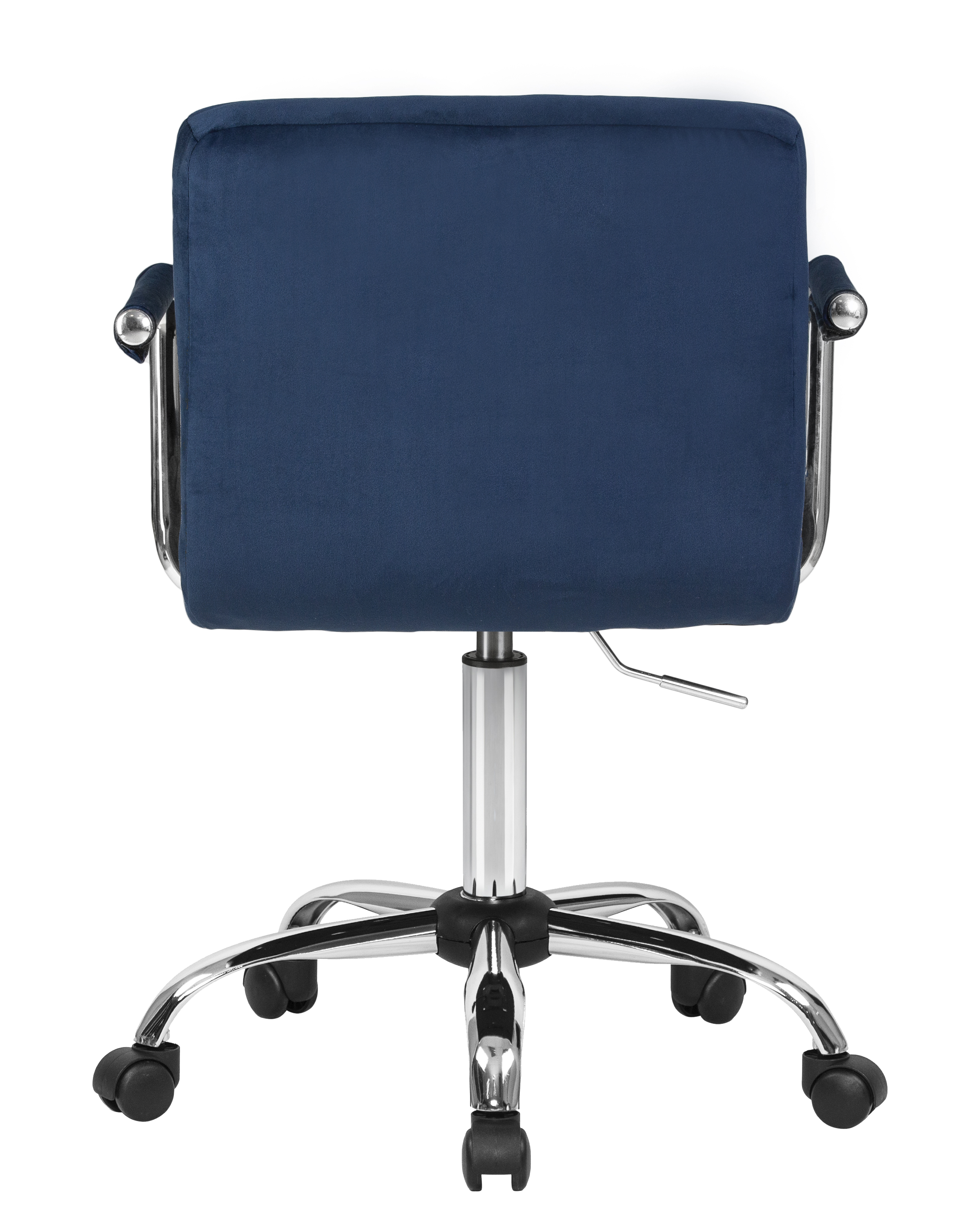 Офисное кресло DOBRIN синий велюр - фото 5