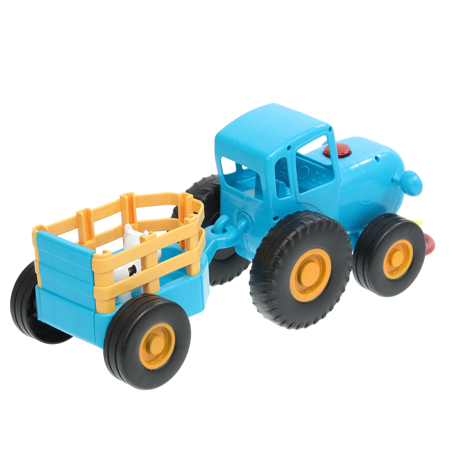 Игрушка УМка каталка Синий трактор - фото 6