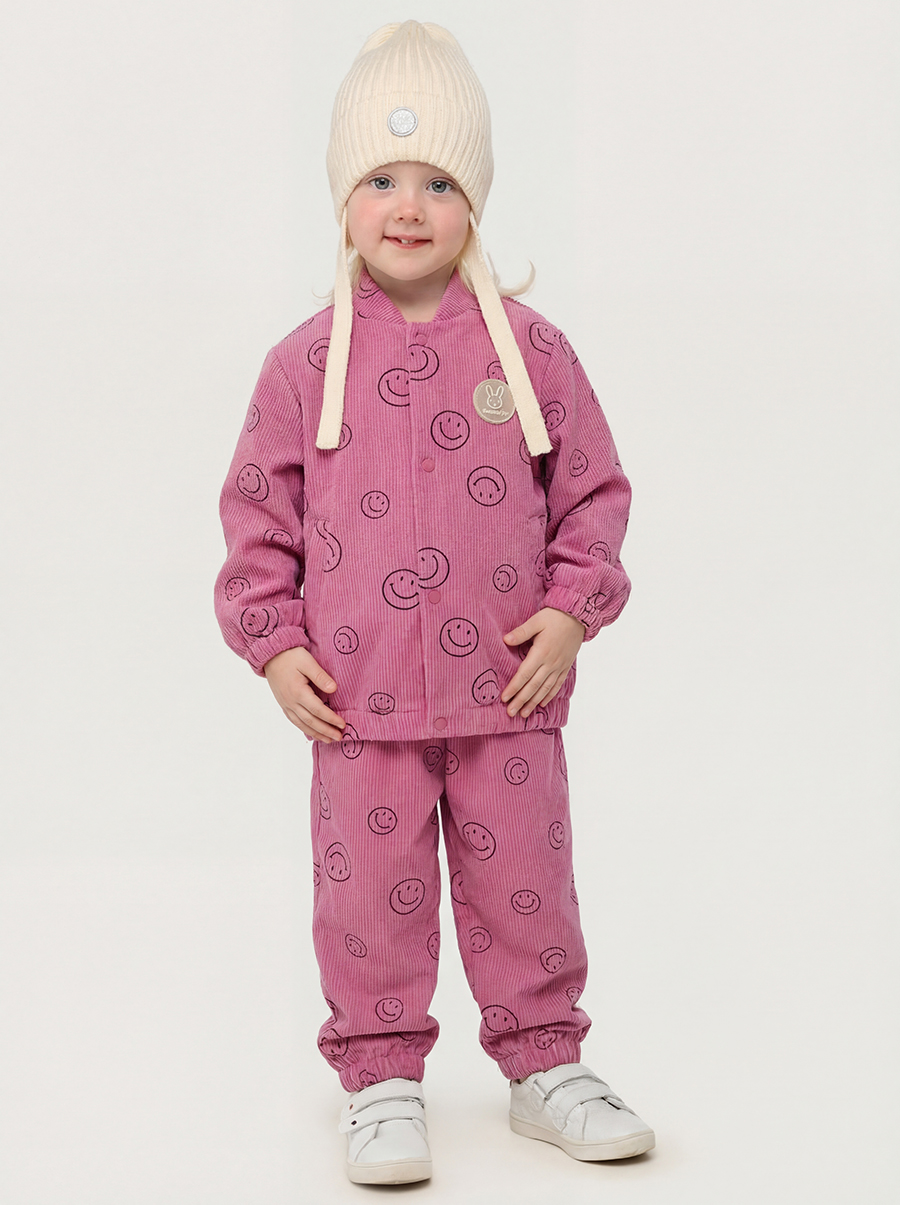 Костюм NIKASTYLE 7л9226 ягодный мусс - фото 1