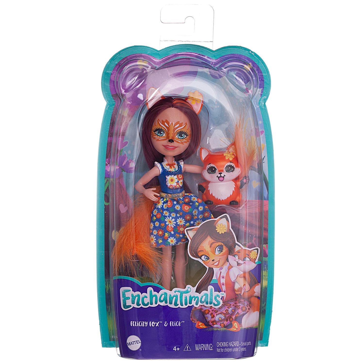 Кукла мини Mattel Enchantimals DVH87/Лис - фото 1