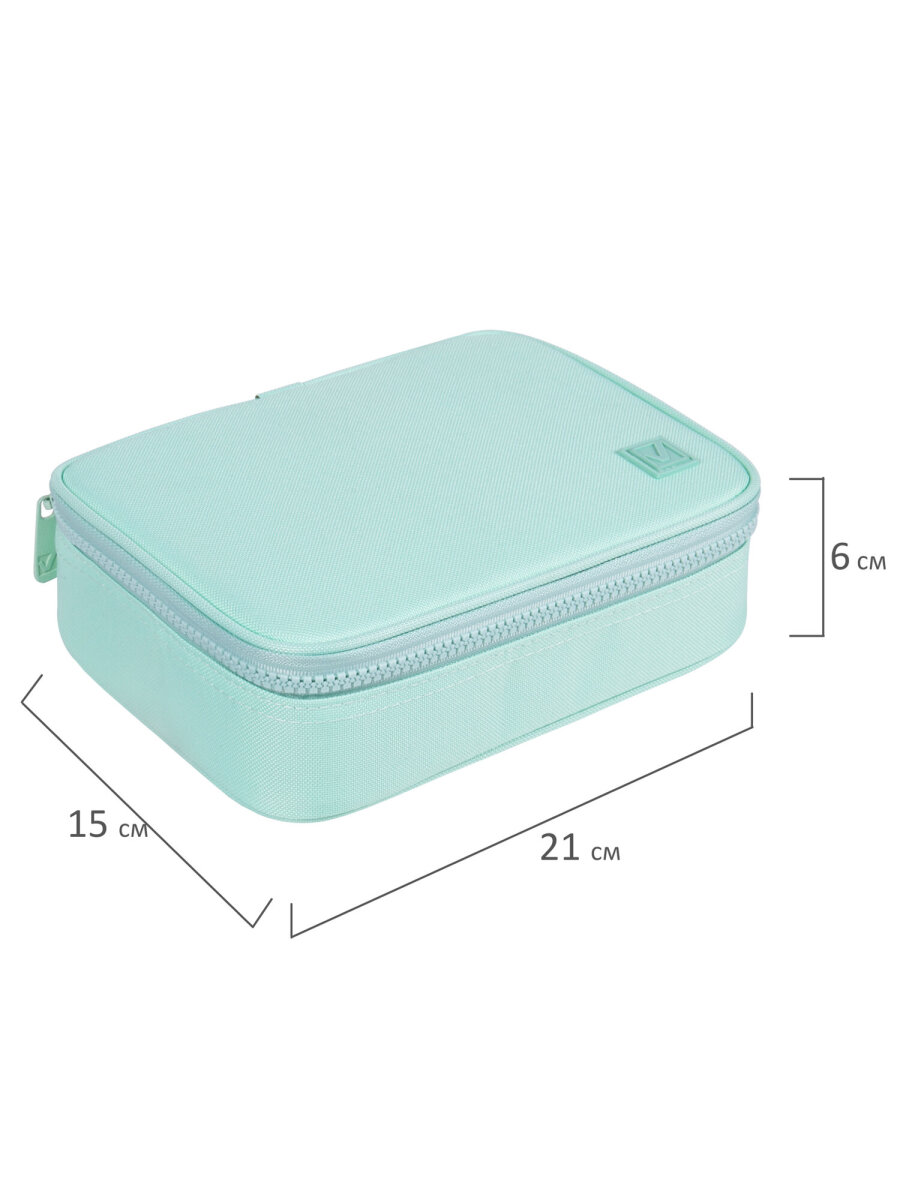 Пенал Brauberg большой на молнии органайзер - фото 11