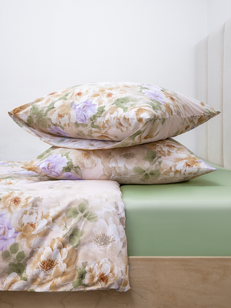 Комплект постельного белья для SNOFF Ассанта сатин евро 4 предм. - фото 2