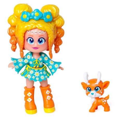 Кукла мини Kookyloos кукла Daisy и питомец
