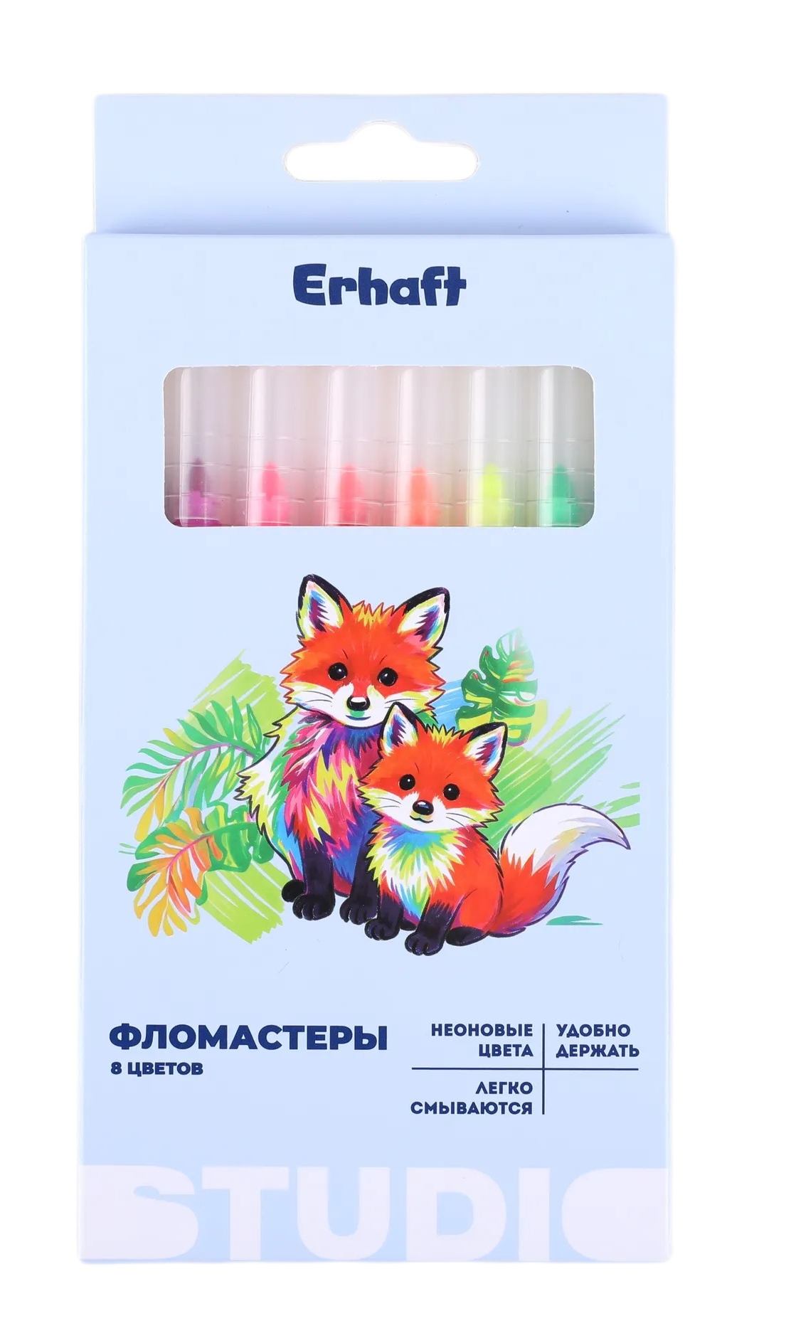 Фломастеры Erhaft 8 шт. - фото 1