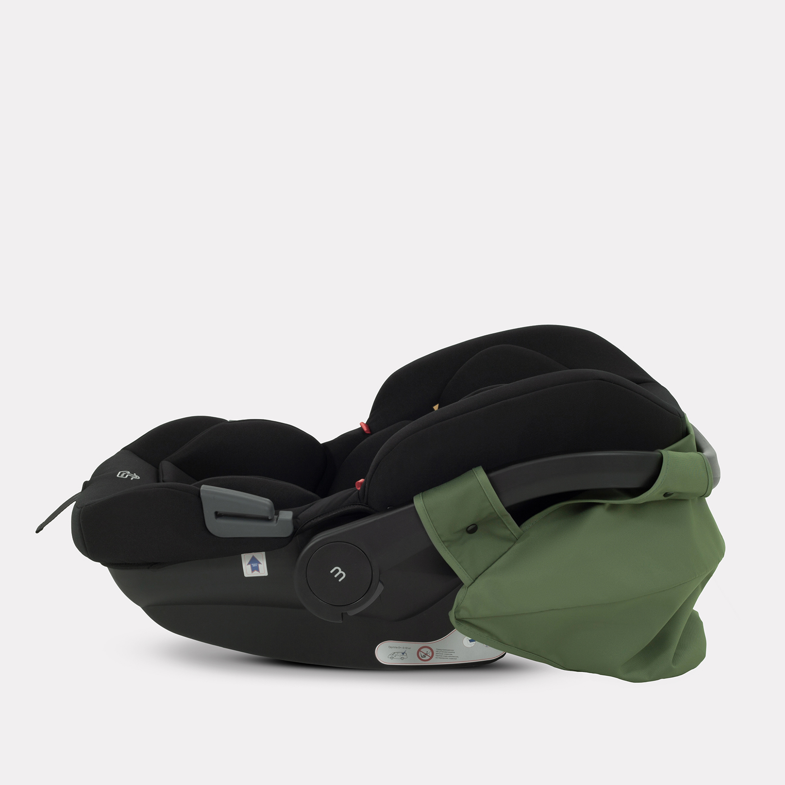 Коляска 3в1 MOWbaby AMBER зеленый - фото 25