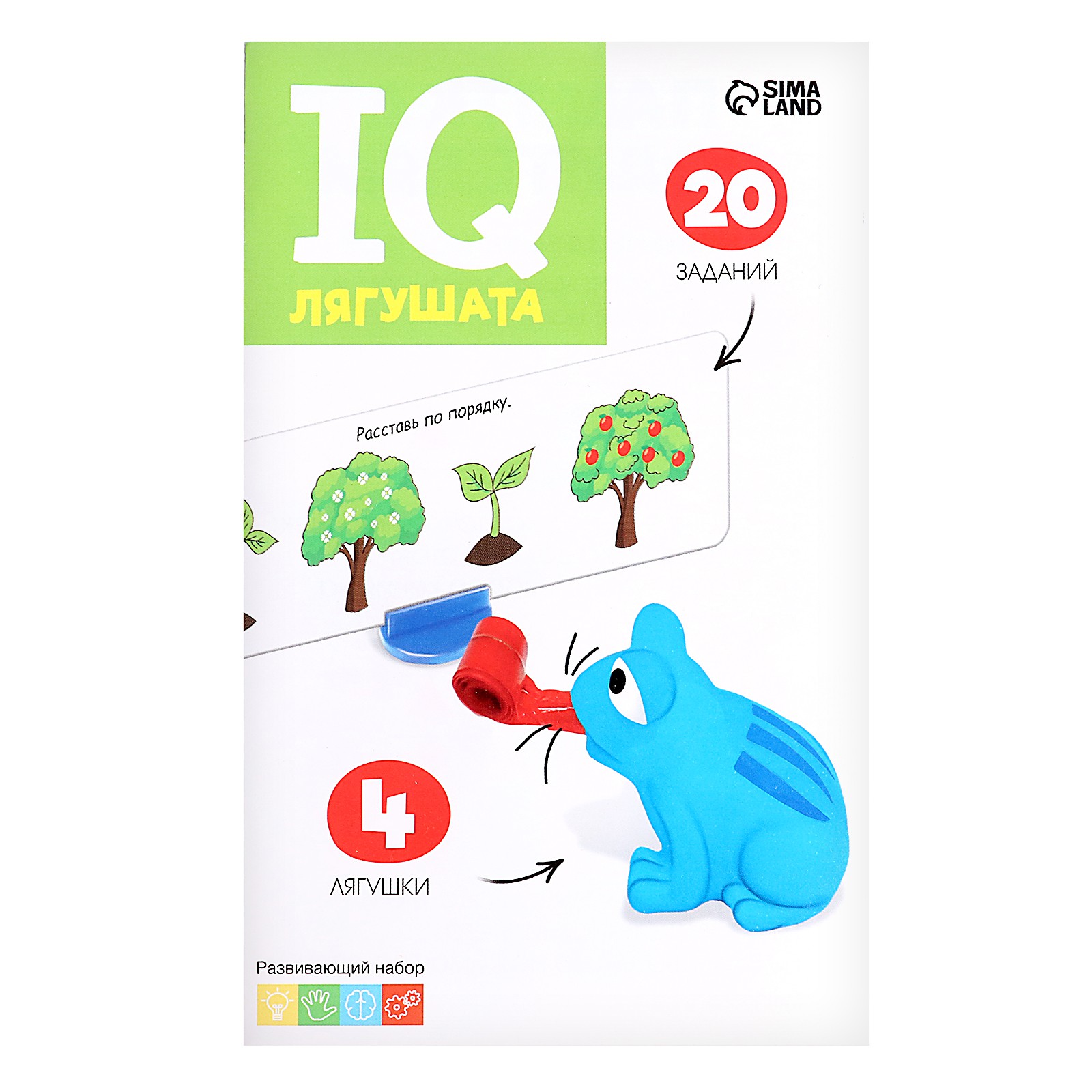 Настольная игра IQ-ZABIAKA IQ лягушата - фото 7