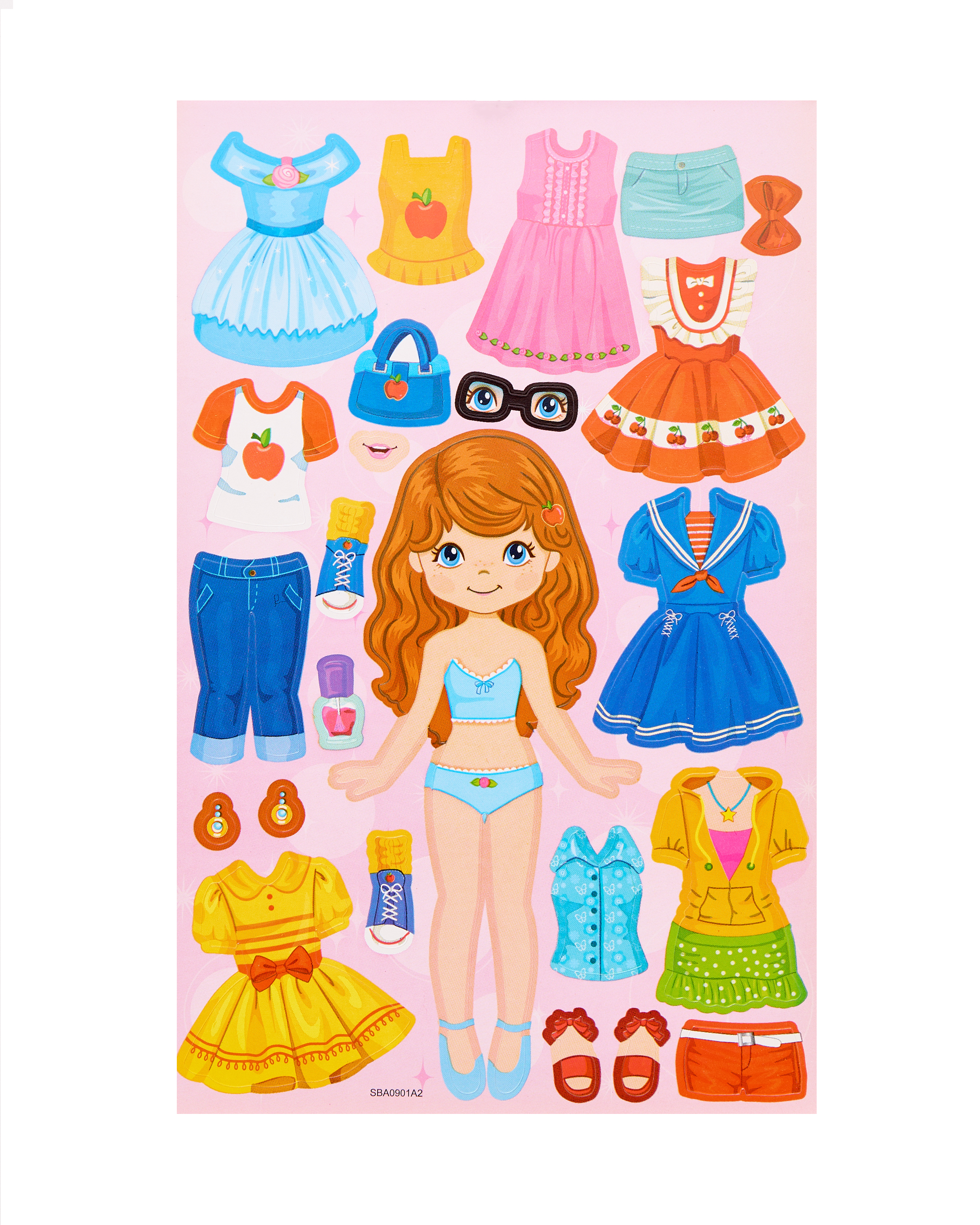 Наклейки Attivio Девочки 88 шт. - фото 3