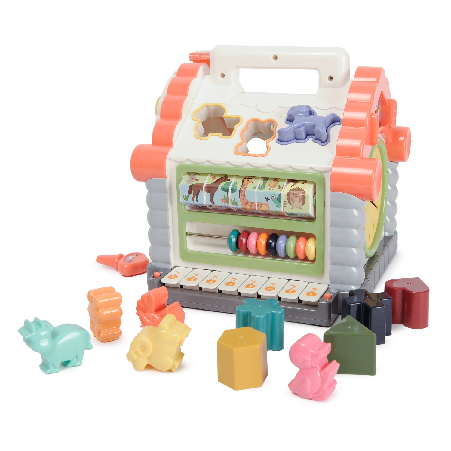 Игрушка BabyGo развивающий центр Домик - фото 11